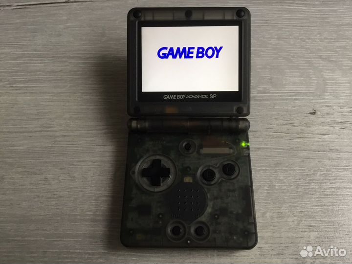 IPS Gameboy Advance SP type-c clear black