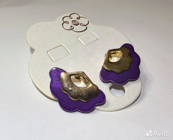 Серьги женские гвоздики