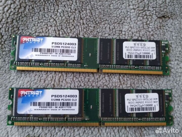 Оперативная память ddr1, ddr2, ddr3