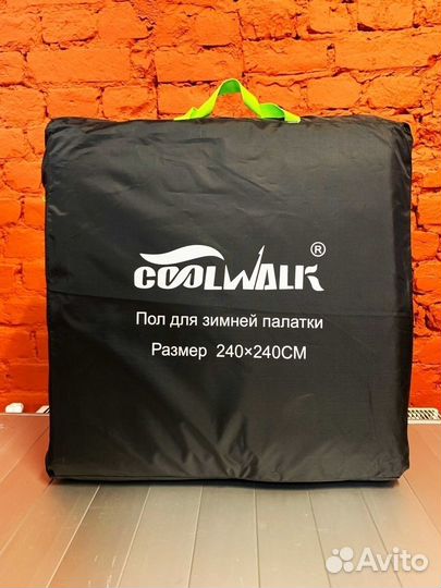 Теплый пол для палатки 2.4*2.4 м