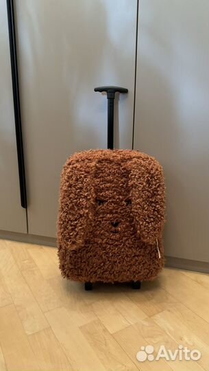Чемодан zara пушистый собака
