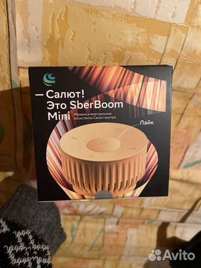 Умная колонка sberboom mini