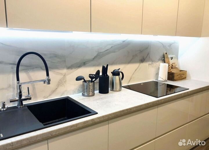 Угловая кухня с мдф фасадами в г.Владимир