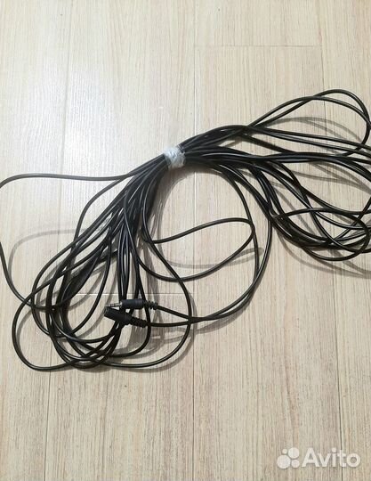 Кабель удлинитель 3,5 jack папа-мама 10 метров