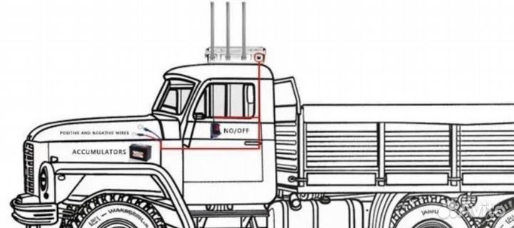 Подавитель Рэб FPV 4-х канальный 620-1100 MHz