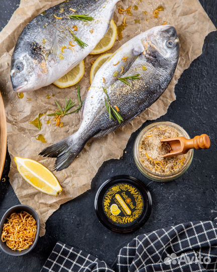 Адыгейская соль с цедрой лимона