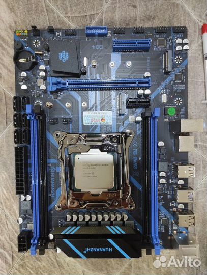 Продам комплект Intel Xeon E5-2670v3 Huananzhi x99