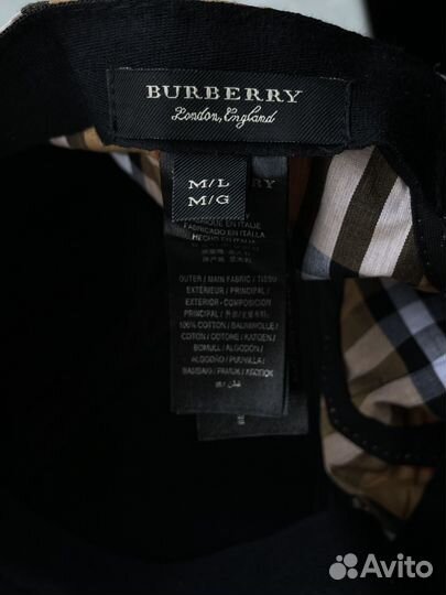 Кепка Burberry Vintage nova check 2019 оригинал