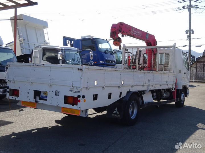 Бортовой грузовик Mitsubishi Fuso Canter с КМУ UNIC, 2006