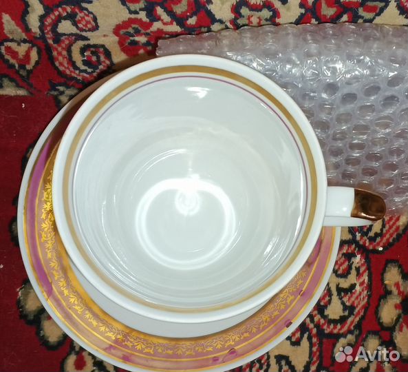 Чашка с блюдцем, Дулëво