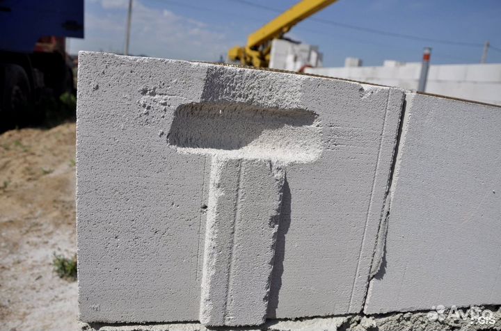 Газобетонные блоки 625 x 200 x 250 мм