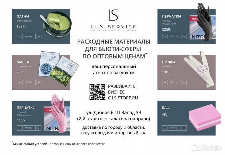 Пилочки для маникюра одноразовые. Пилки 100 шт