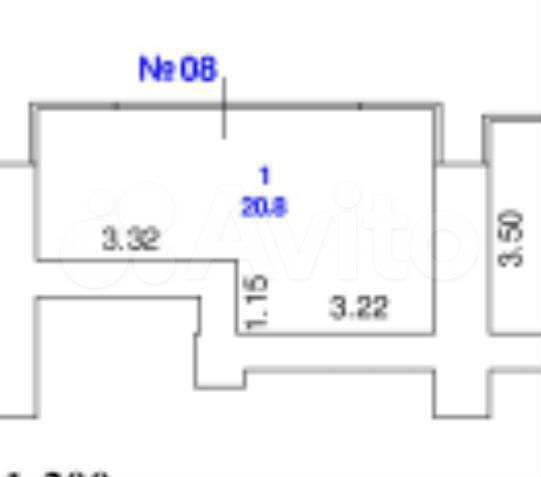 Машиноместо, 21 м²