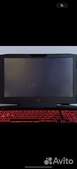 Ноутбук HP Omen 15-ce012ur с дефектом матрицы