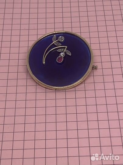Брошь царская 56 пробы