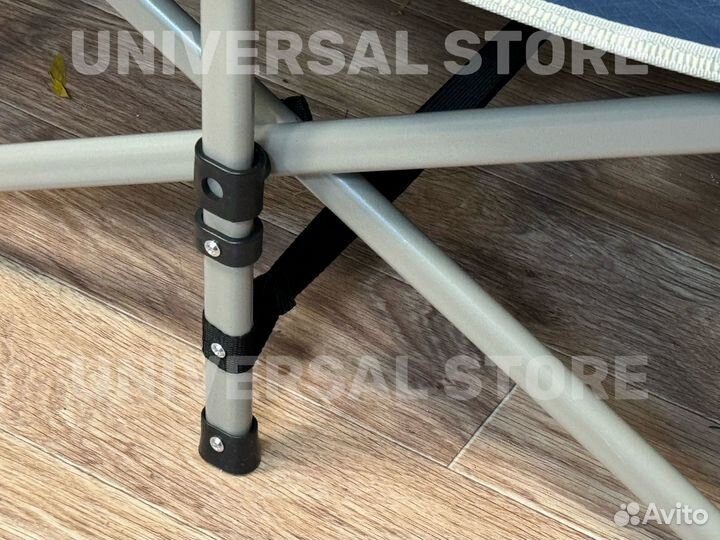 Раскладушка туристическая усиленная многоножка