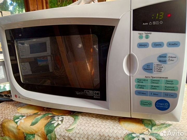 Свч микроволновая печь lg