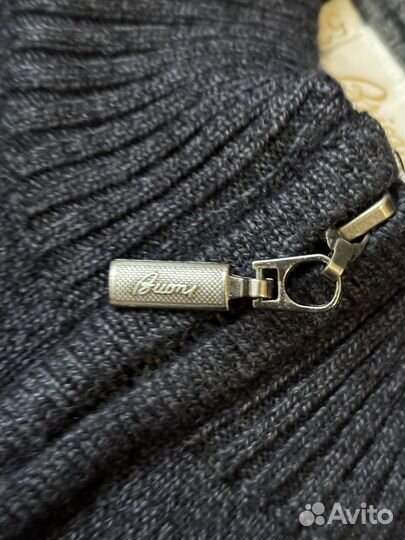 Свитер 1/3 zip brioni