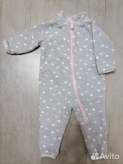 Флисовая поддева 68-74