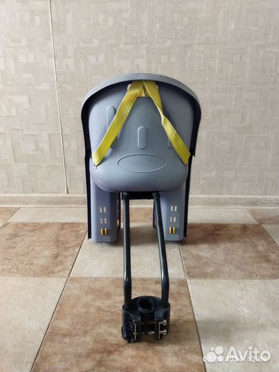 Детское кресло для велосипеда на раму