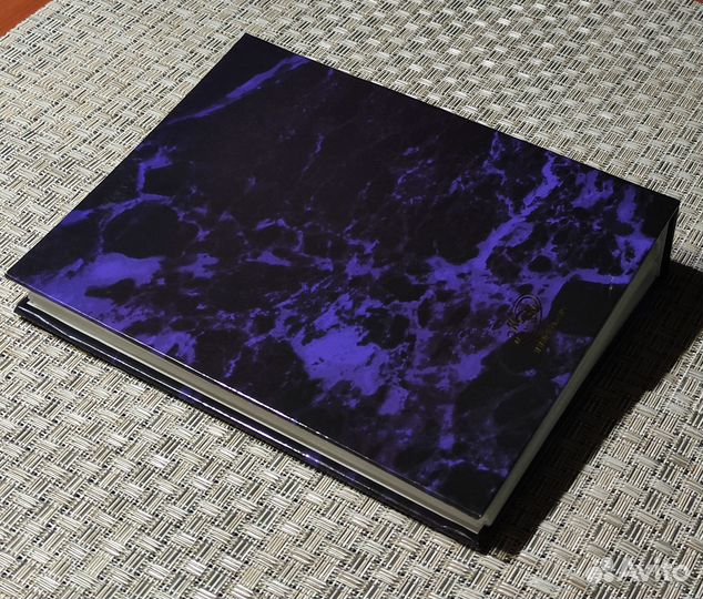 Фотоальбом Синий мрамор (200 фото;10x15 см), новый
