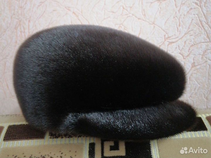 Меховая мужская кепка