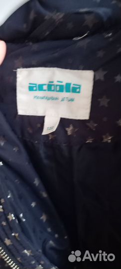 Куртка зимняя для девочки 122