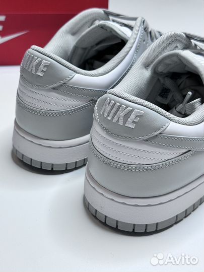 Оригинальные Кроссовки Nike Dunk Low Grey Fog