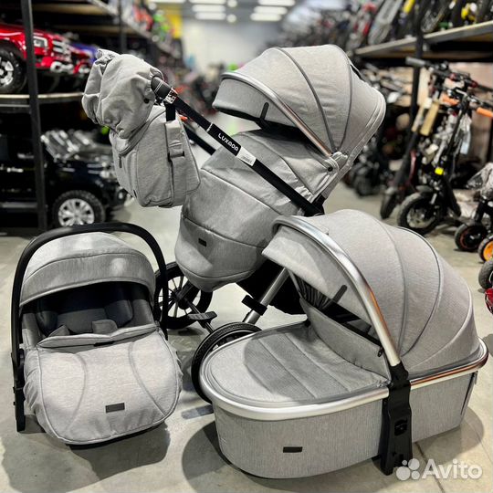 Коляска 3 в 1 и 2 в 1 новая