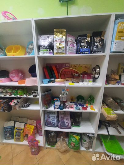 Товарный остаток зоомагазина