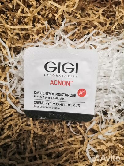 Gigi acnon day / night cream, wipes пробники