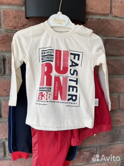 Костюм тройка 18 месяцев