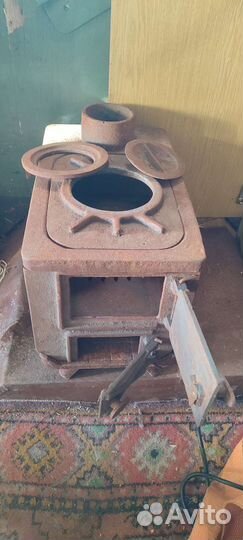 Печь буржуйка чугунная разборная