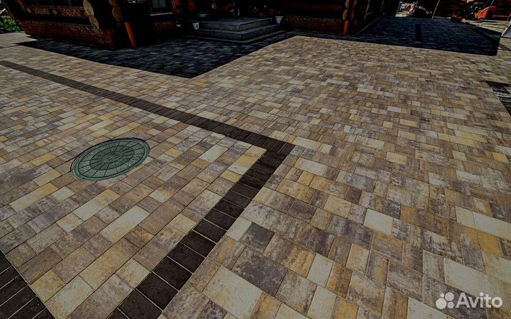 Тротуарная плитка 80 мм