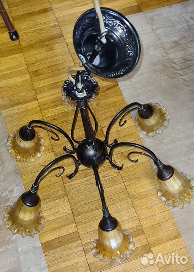 Люстра потолочная бу на крюк