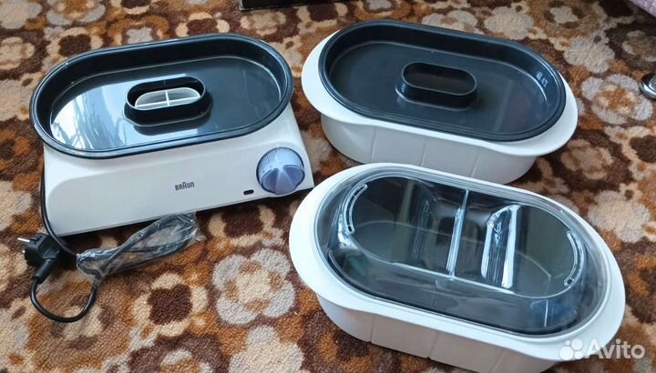 Пароварка новая braun fs 20