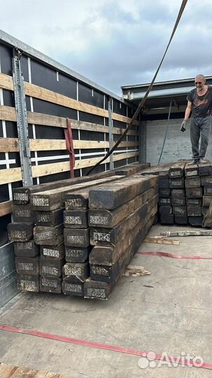 Шпалы деревянные б/у сорт 1