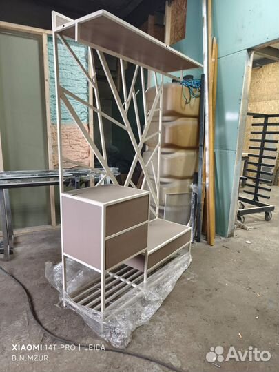 Прихожая с обувницей лофт