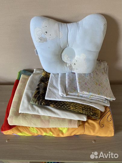 Постельные принадлежности для грудничков и старше