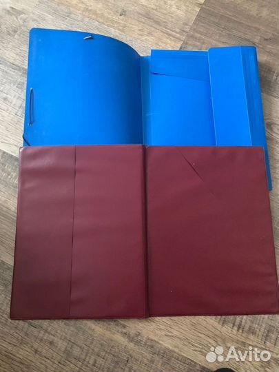 Папки. Уголки. Портфель с файлами А4