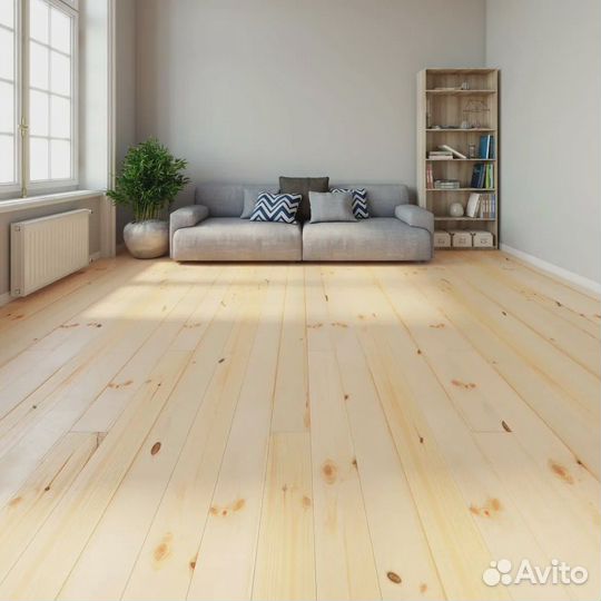 Доска пола шпунт за м2 28 мм 95 мм 6000 мм, ав