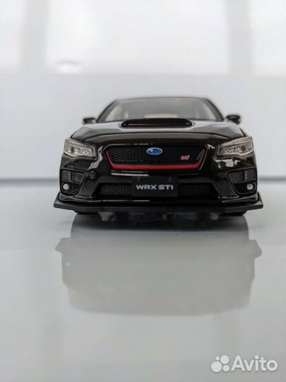 Металлическая модель автомобиля subaru WRX STI