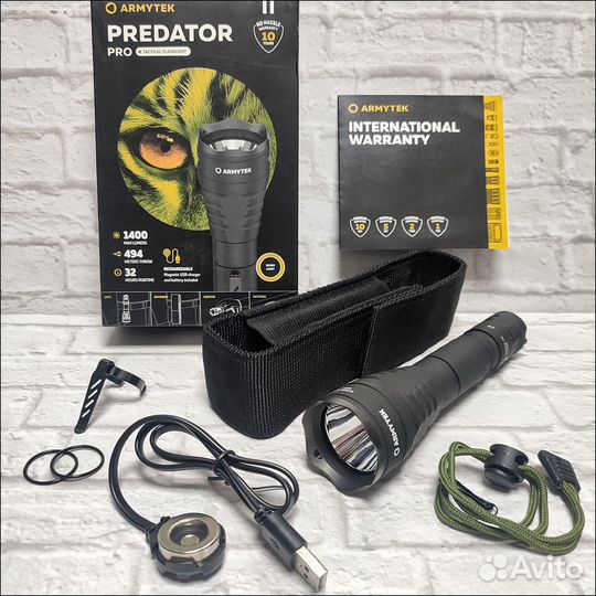 Фонарь Armytek Predator PRO Magnet-USB