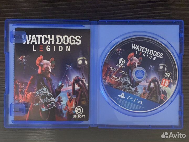 Watch dogs legion для ps4 (возможен торг)