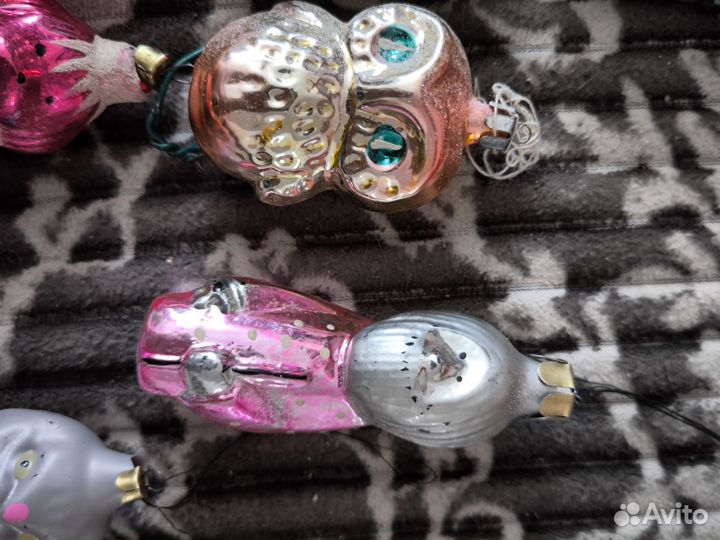 Новогодние игрушки СССР