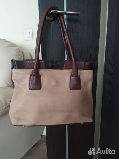 Сумка женская натуральная кожа италия