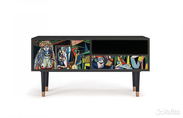 Тв-тумба T3 - Антрацит - Women of Algiers