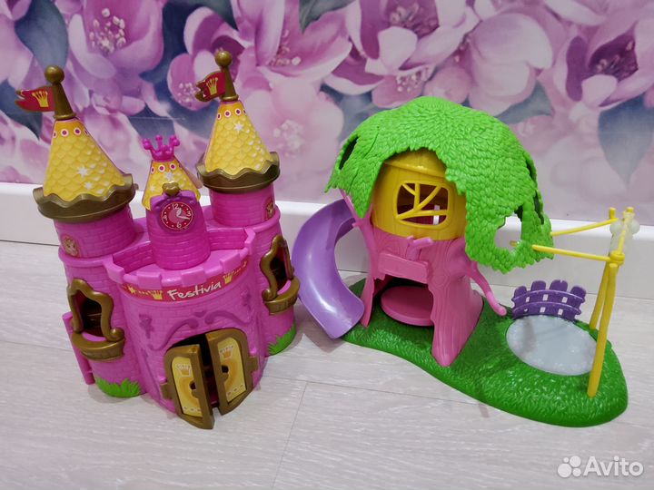 Домик и замок для пони