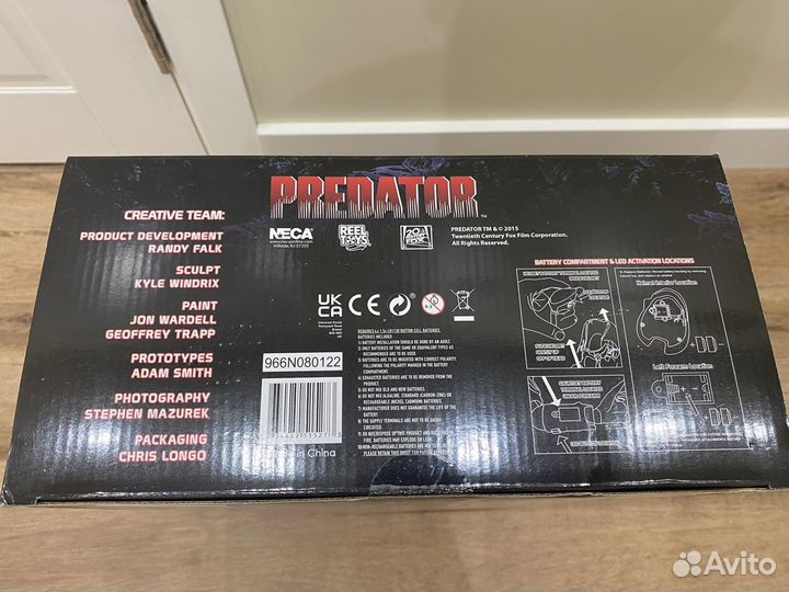 Оригинальная фигурка neca predator 1/4