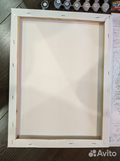 Раскраска по номерам на холсте 30*40 см